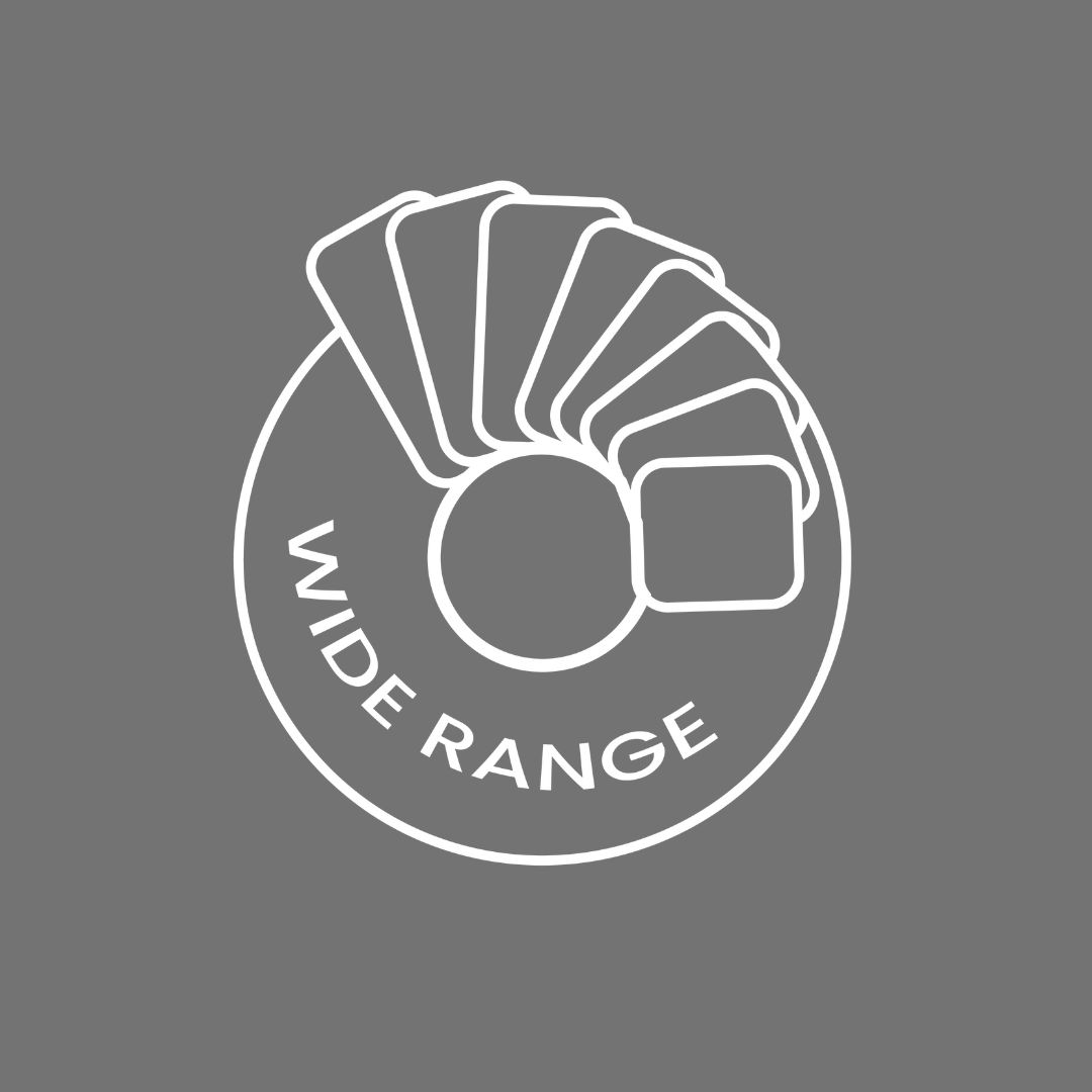 Wide range of designs